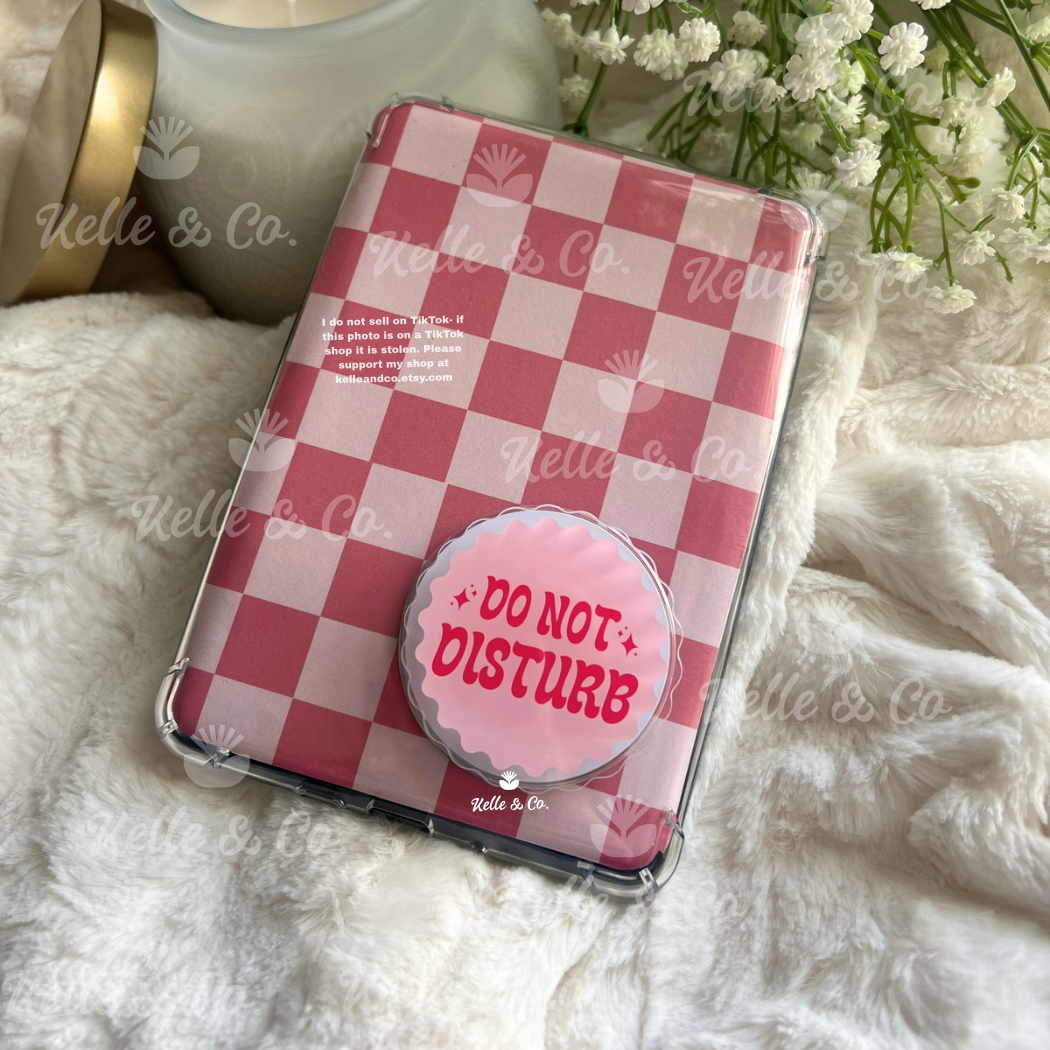 Reading Do Not disturb | kindle grips |