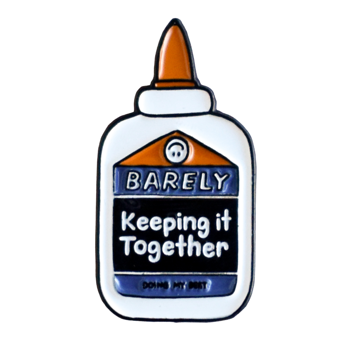 Barely Keeping It Together Enamel Lapel Pin | 1.25-in