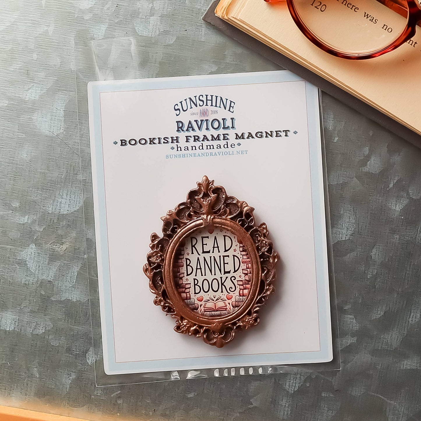 Read Banned Books Refrigerator Magnet