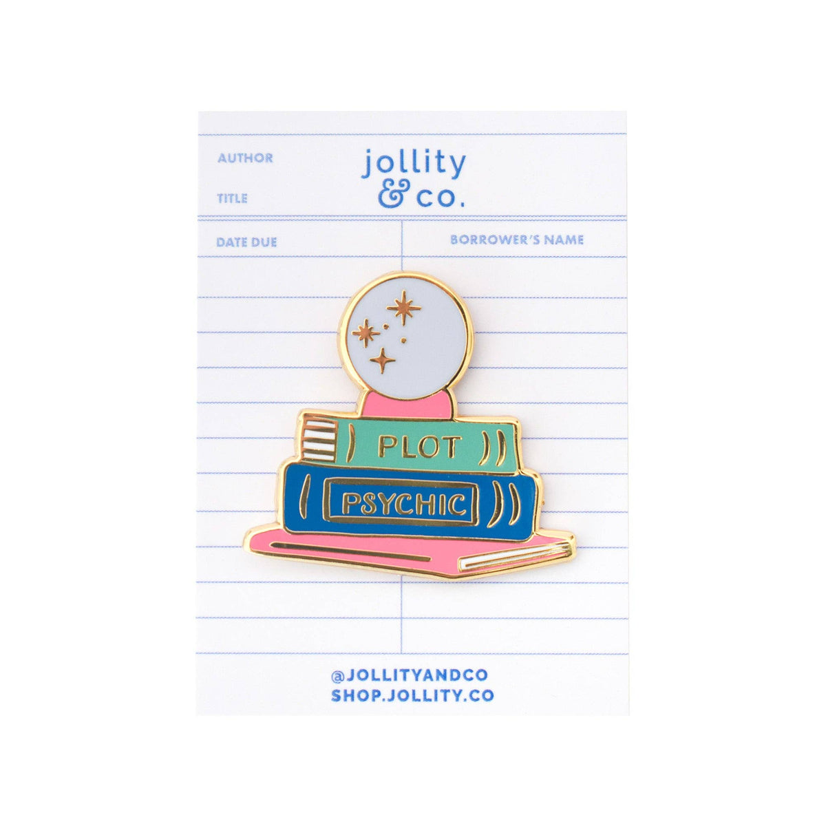 Plot Psychic Enamel Pin