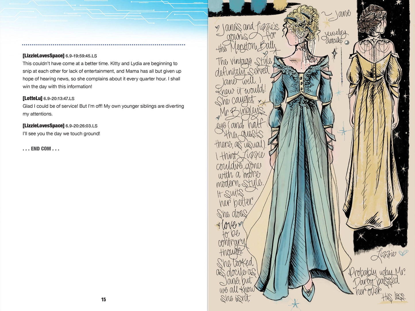 Pride and Prejudice in Space by Alexis Lampley