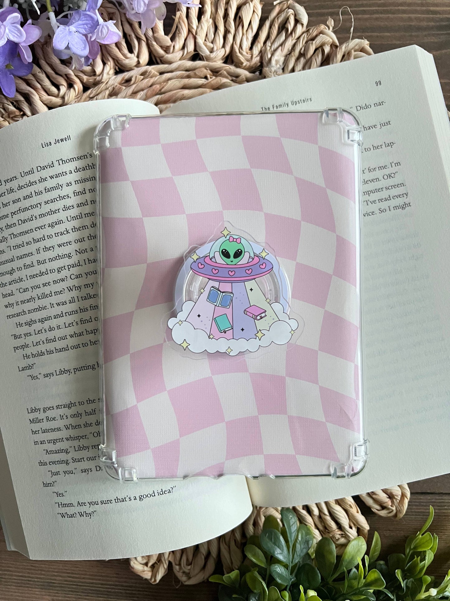 Just Here for the Books MagSafe Kindle / Kobo/ phone grip