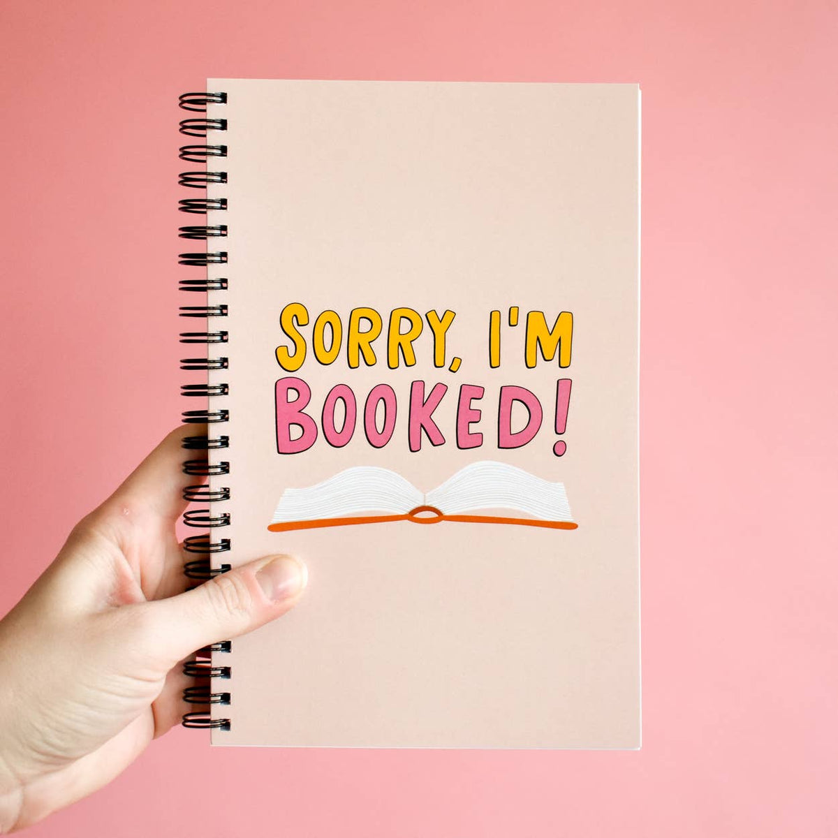 Sorry, I'm Booked Reading Log Journal | Book Review Tracker