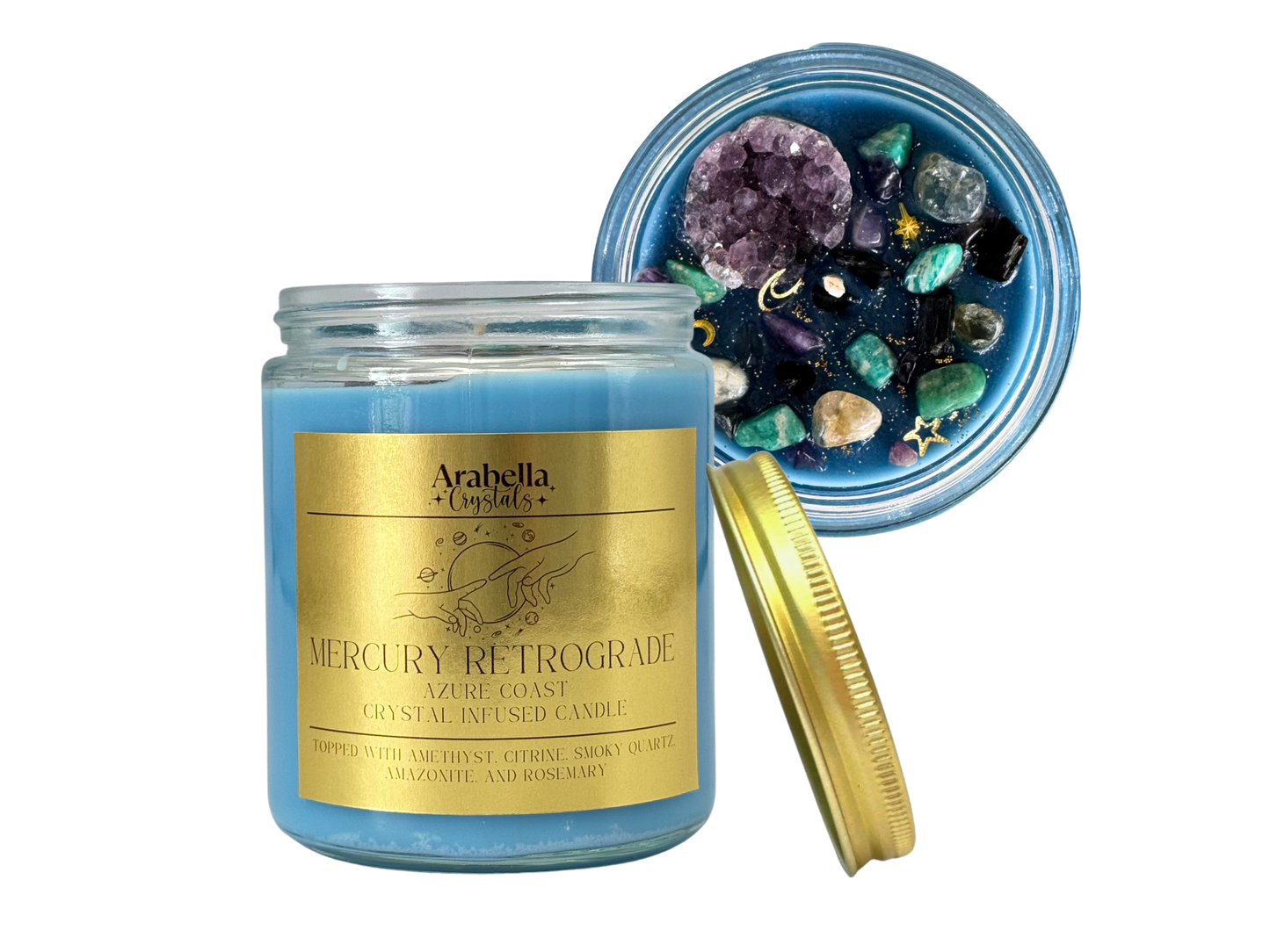 Mercury Retrograde Ritual Candle