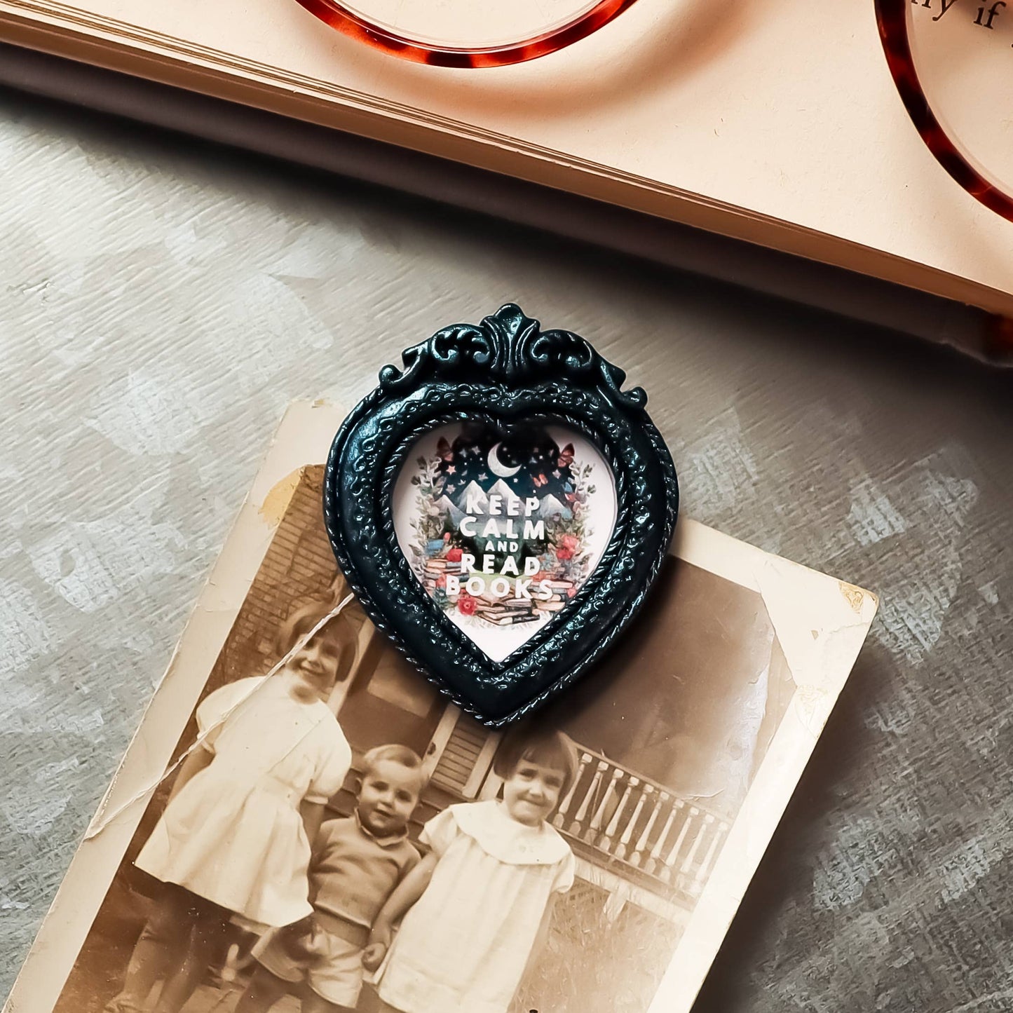 Keep Calm, Read Books Refrigerator Magnet