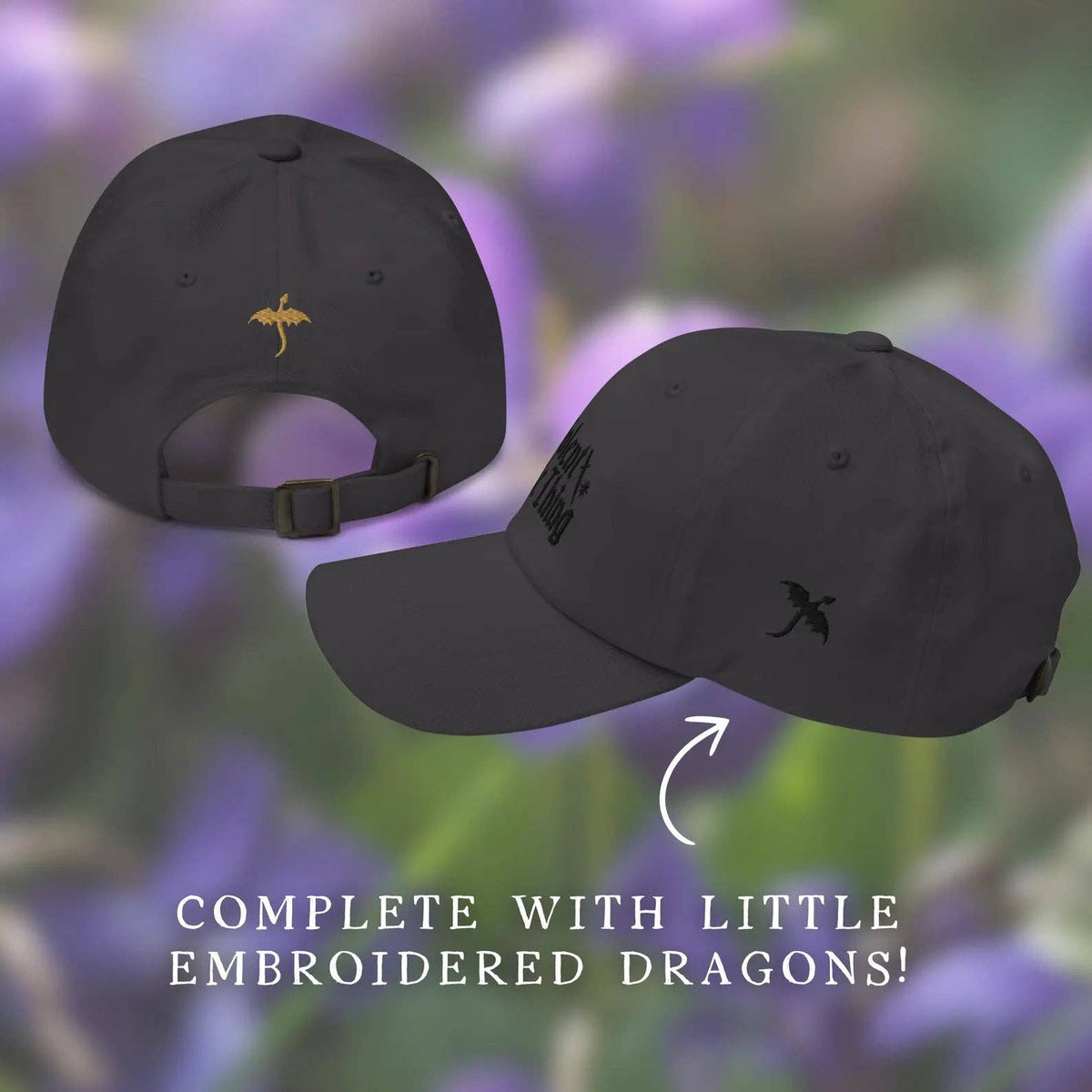 Violent Little Thing Embroidered Dad Hat