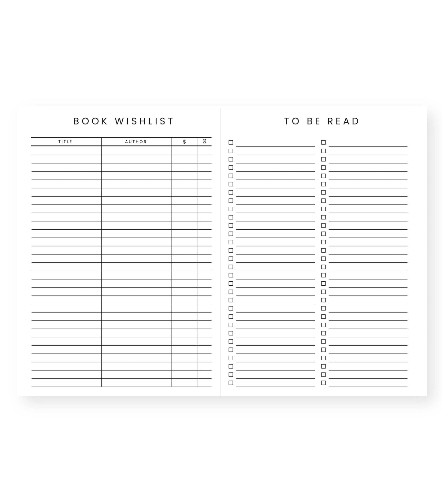 Book/Reading Journal Sage Green