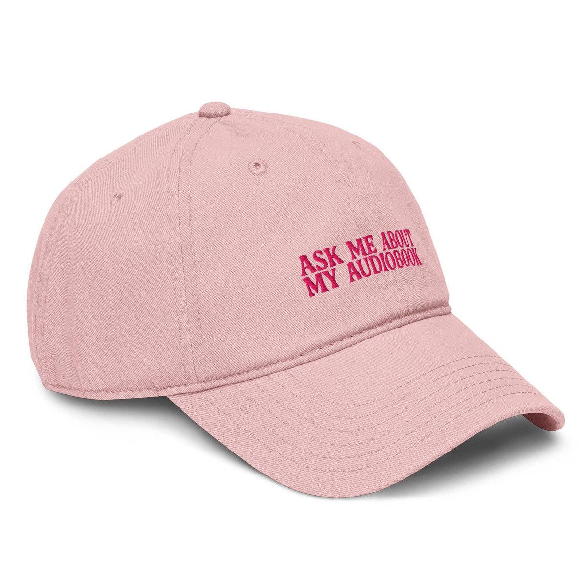 Ask Me About My Audio Book Dad Hat