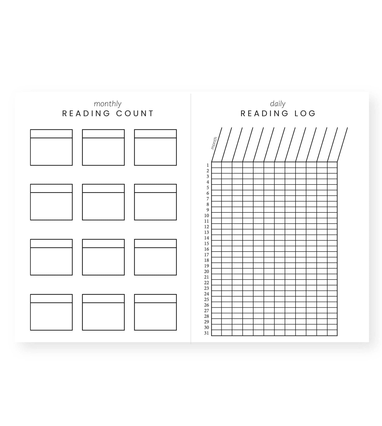 Book/Reading Journal Sage Green