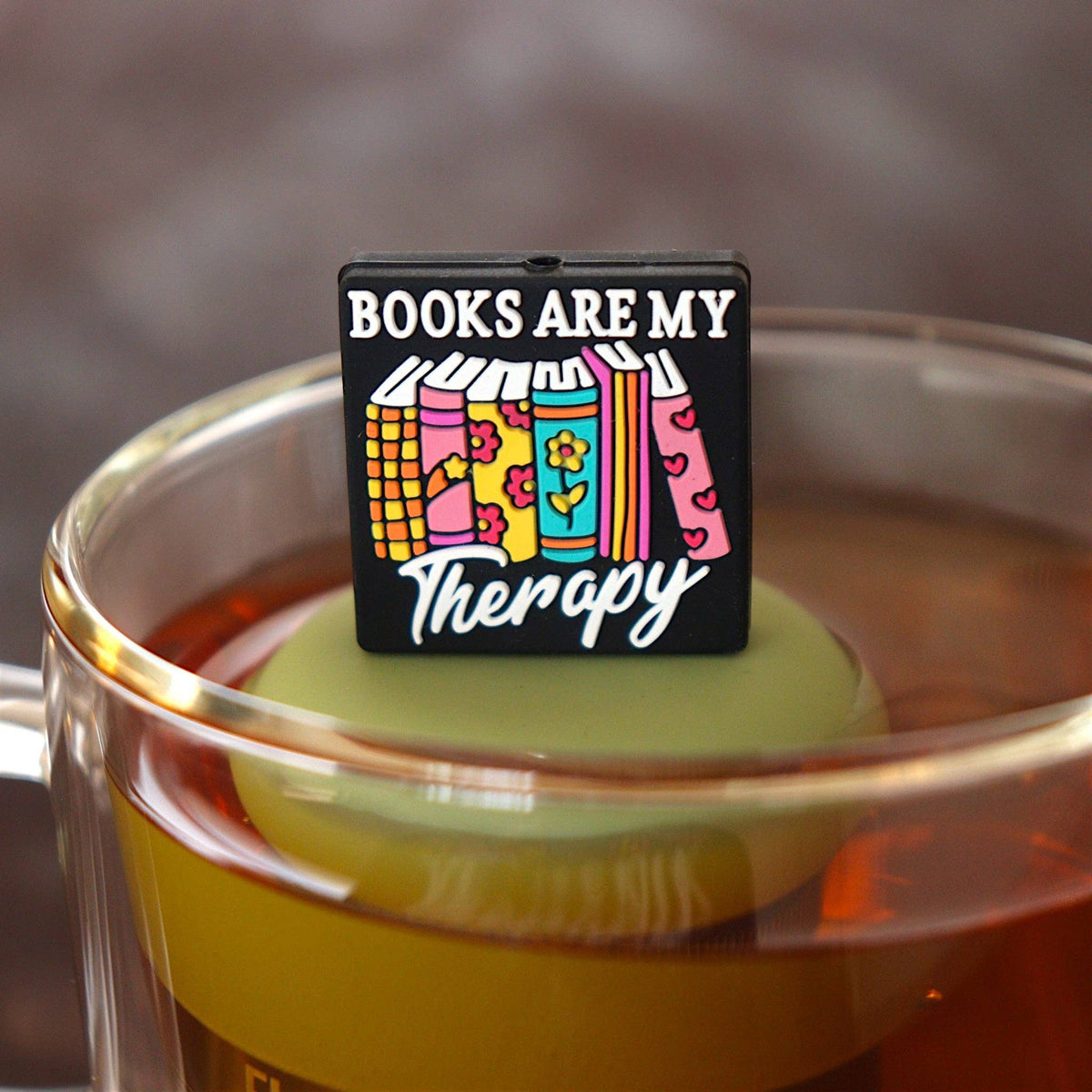 Books Are Therapy | Floating Tea Infuser