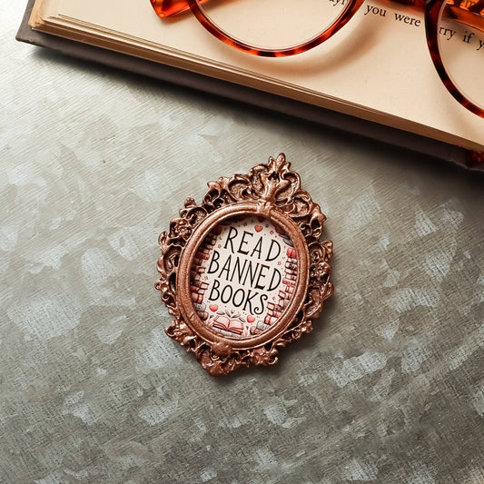 Read Banned Books Refrigerator Magnet