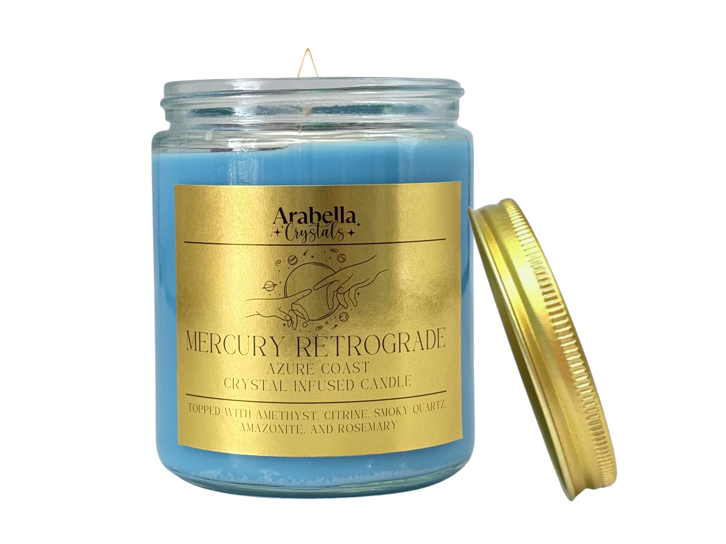 Mercury Retrograde Ritual Candle