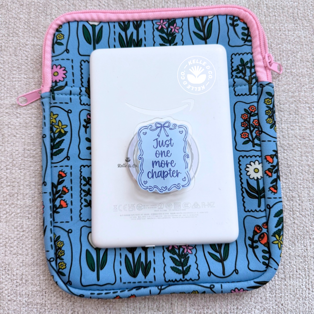 Just one more chapter Kindle grip, MagSafe, book kindle case