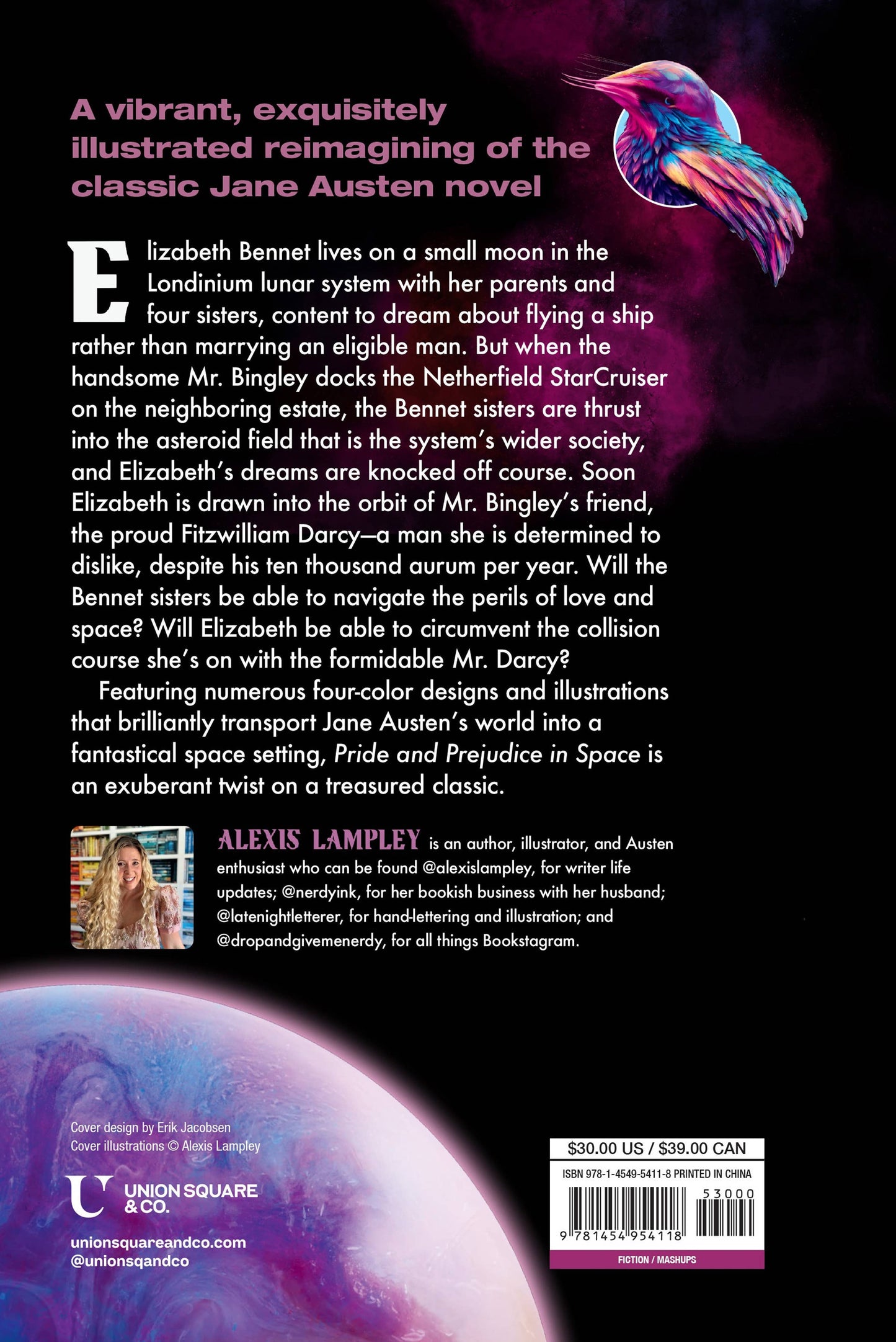 Pride and Prejudice in Space by Alexis Lampley