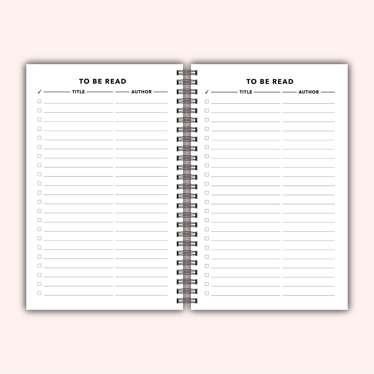 Sorry, I'm Booked Reading Log Journal | Book Review Tracker