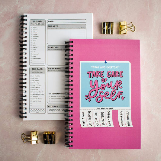 Take Care of Yourself Mental Health Journal | Undated