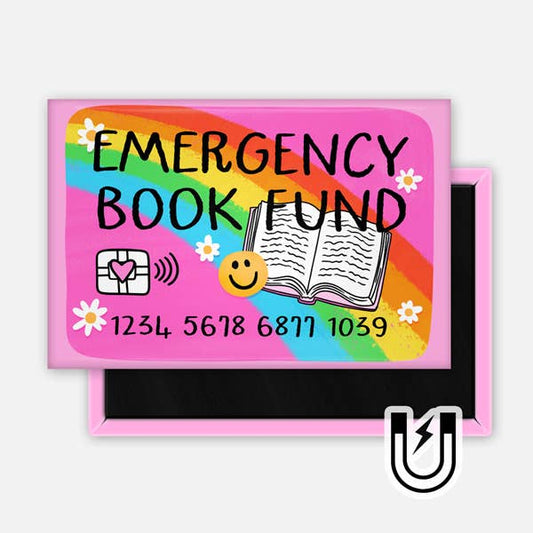 Emergency Book Fund Magnet  2x3"