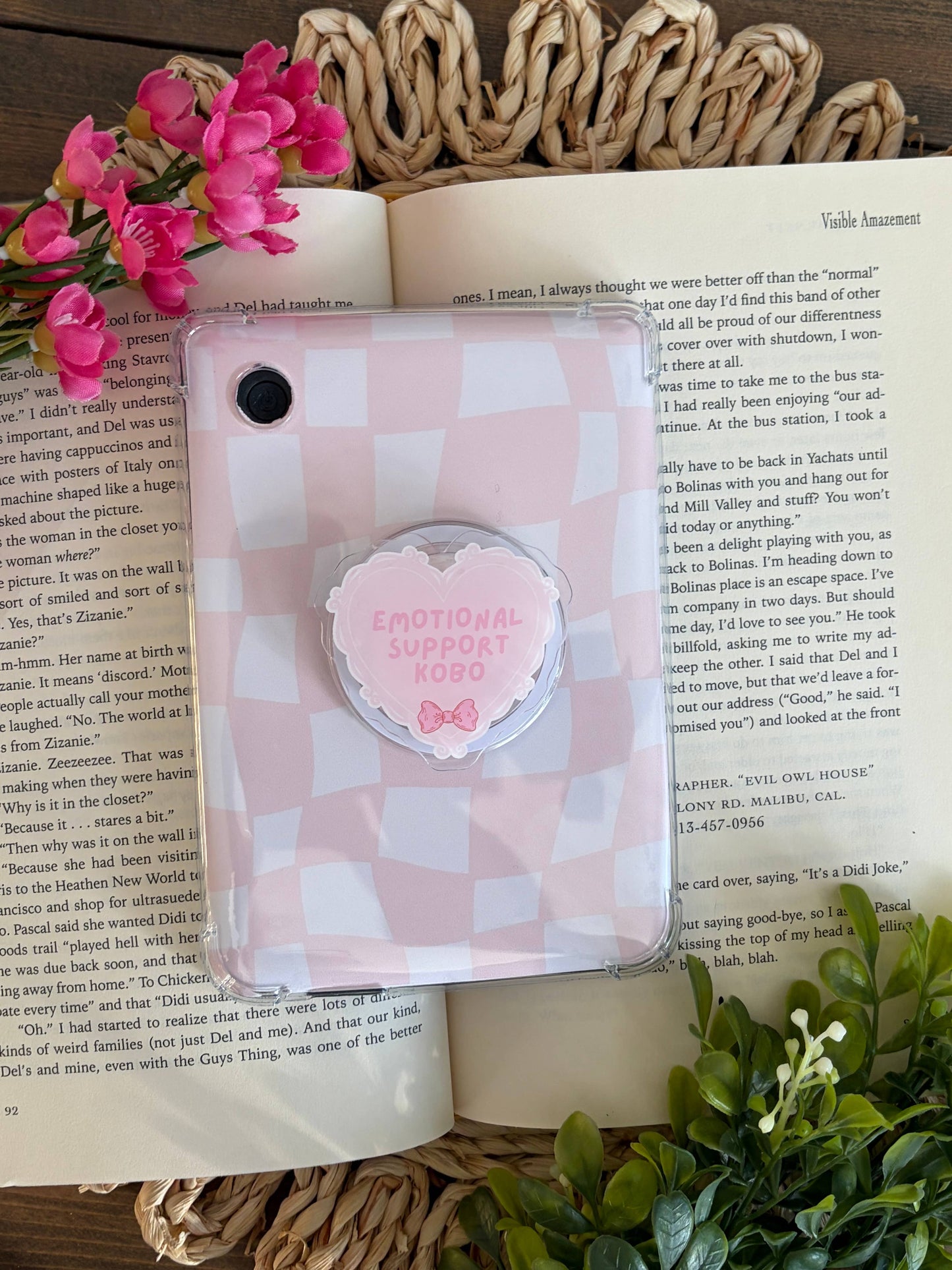 Emotional Support Kobo e-reader/ phone grip
