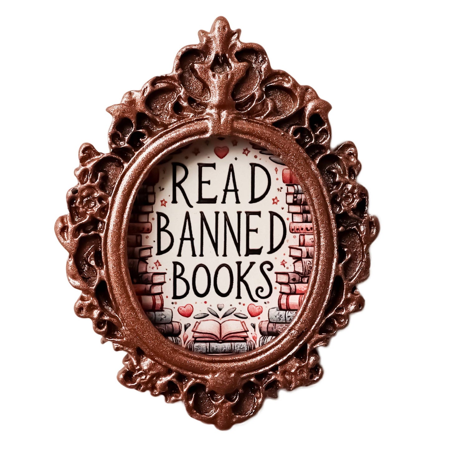 Read Banned Books Refrigerator Magnet